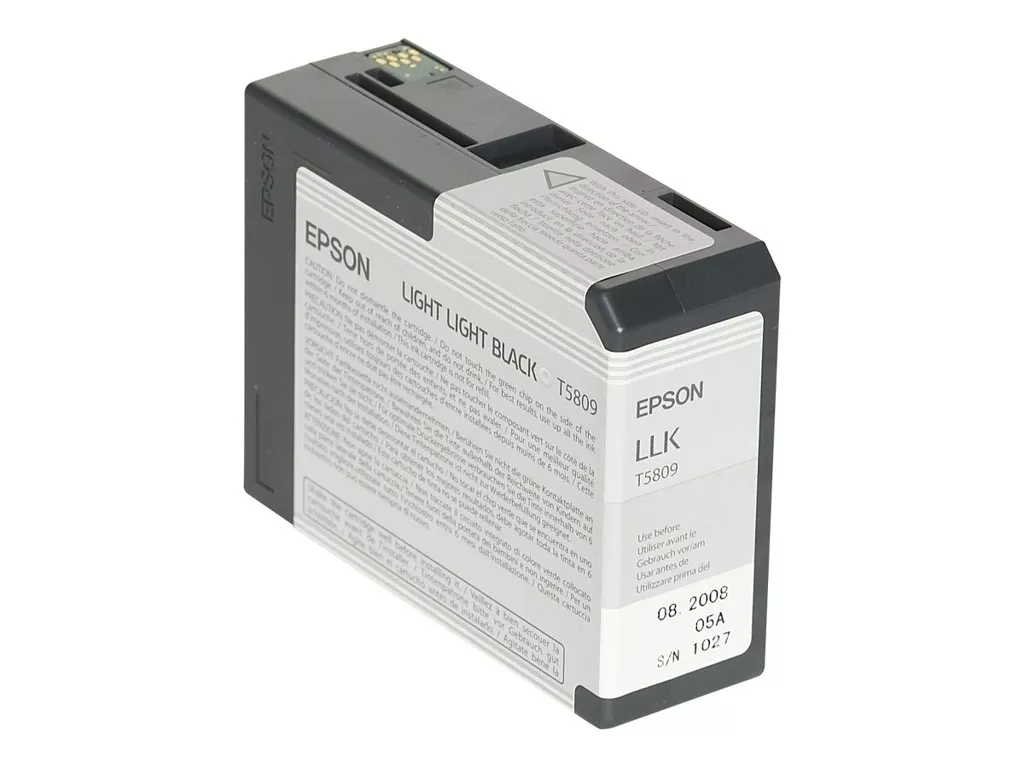 EPSON STYLUS PRO-3800/3880 CARTUCHO GRIS CLARO (80ML)