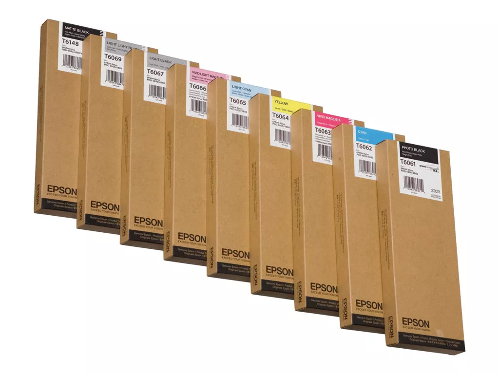 EPSON TINTA AMARILLO GF STYLUS PRO 4880, 4800 *ALTA CAPACIDAD*