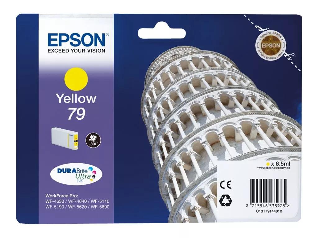 EPSON CARTUCHO AMARILLO L 900 P&Aacute;GINAS WORKFORCE PRO WF-5XXX SERIES
