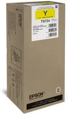 EPSON WORKFORCE PRO WF-C869R, CARTUCHOS DE TINTA DURABRITE  PRO, T973, AMARILLO XL INK SUPPLY  UNIT