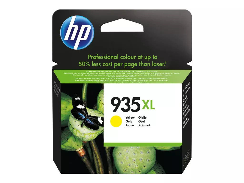 HP 935XL Amarillo Cartucho de Tinta Original - C2P26AE