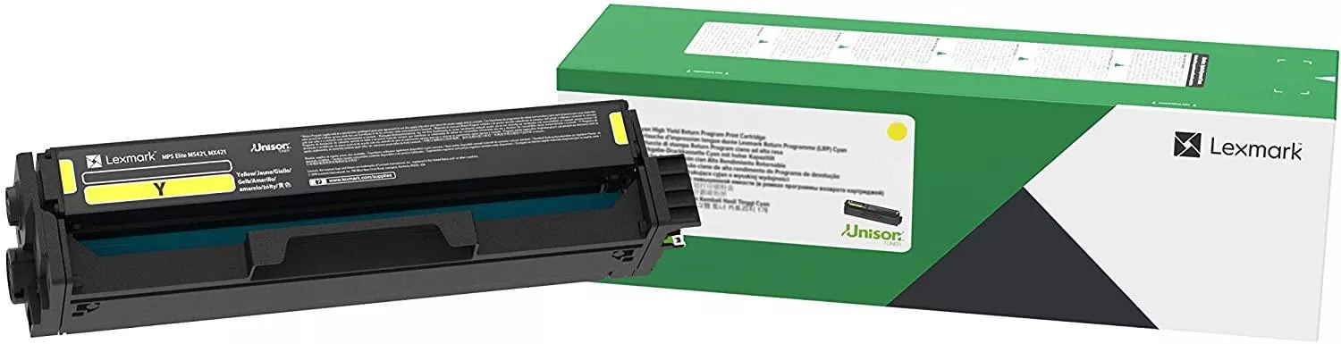 LEXMARK TONER AMARILLO MC3326ADWE, 3224DWE, 3224ADWE, C3326DW, C3224DW