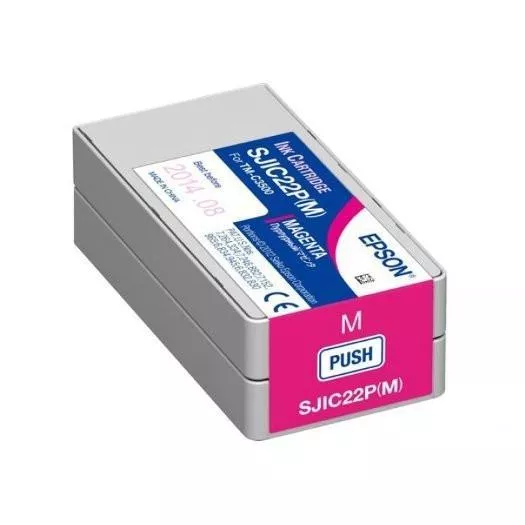 EPSON CARTUCHO DE TINTA MAGENTA COLORWORKS C3500 SJIC22P(M)