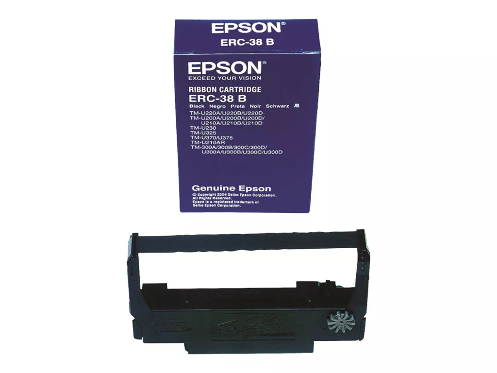 EPSON ERC38 / 34 / 30 NEGRA CINTA MATRICIAL C43S015374 ORIGINAL
