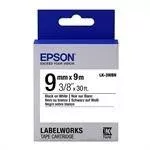 EPSON CINTA LK-3WBN EST&Aacute;NDAR NEGRA/BLANCA 9/9