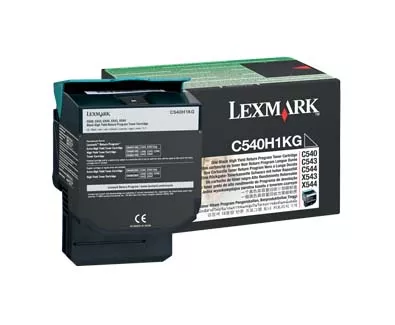 LEXMARK TONER NEGRO C540/543/544 RETORNABLE *ALTO RENDIMIENTO*