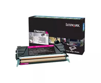 LEXMARK  746DN/746DTN/746N/748DE/748DTE/748E CARTUCHO DE T&Oacute;NER MAGENTA RETORNABLE