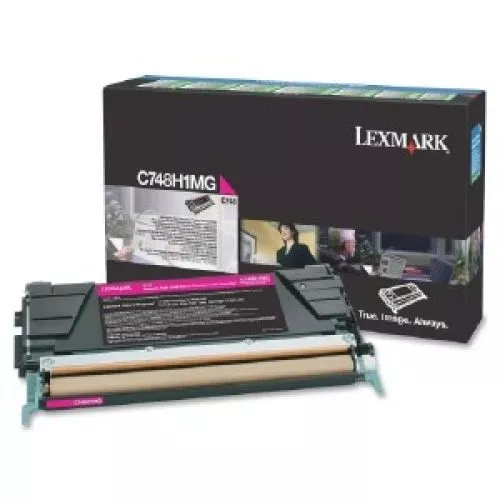 LEXMARK TONER LASER MAGENTA RETORNABLE X/748DE/748DTE/748E