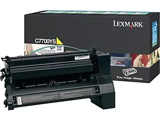 LEXMARK C-770/772 CARTUCHO AMARILLO RETORNABLE