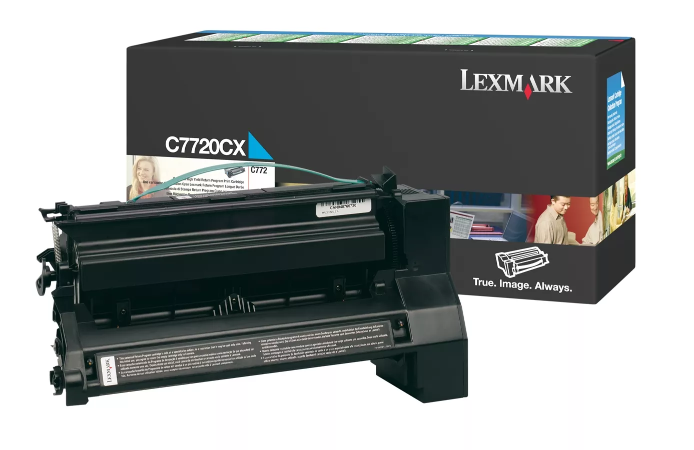 LEXMARK C-770/772 CARTUCHO CIAN EXTRA ALTO RENDIMIENTO RETORNABLE
