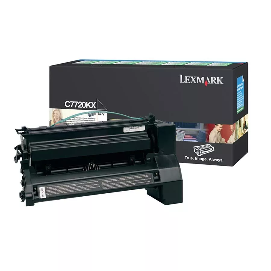 LEXMARK C-770/772 CARTUCHO NEGRO EXTRA ALTO RENDIMIENTO RETORNABLE