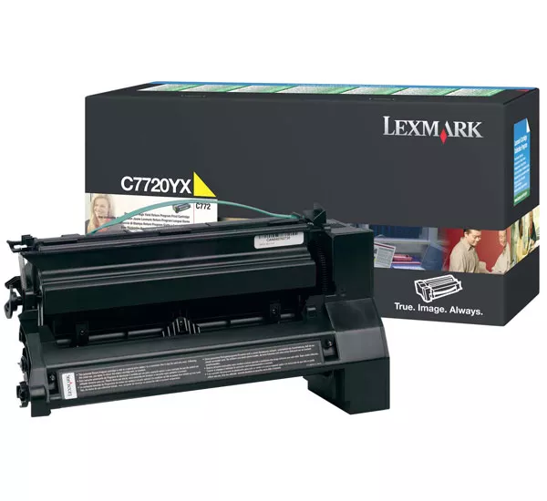 LEXMARK C-770/772 CARTUCHO AMARILLO EXTRA ALTO RENDIMIENTO RETORNABLE