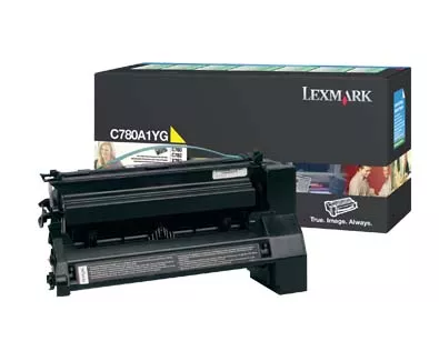 LEXMARK C-780/C-782/X-782 CARTUCHO DE IMPRESION AMARILLO RETORNABLE (6.000 P&Aacute;G.)
