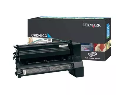 LEXMARK C-780/C-782/X-782 CARTUCHO DE IMPRESION CIAN RETORNABLE (10.000 P&Aacute;G.)