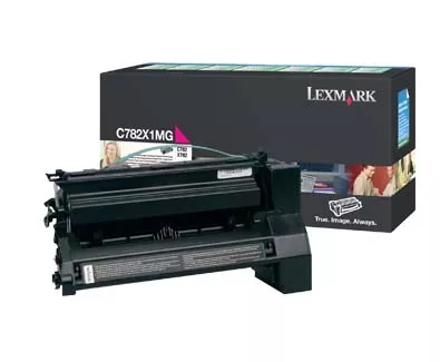 LEXMARK C-782/X-782 CARTUCHO DE IMPRESION MAGENTA RETORNABLE (15.000 P&Aacute;G)