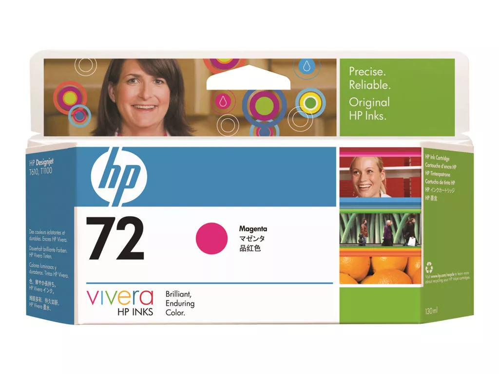 HP 72 Magenta Cartucho de Tinta Original - C9372A