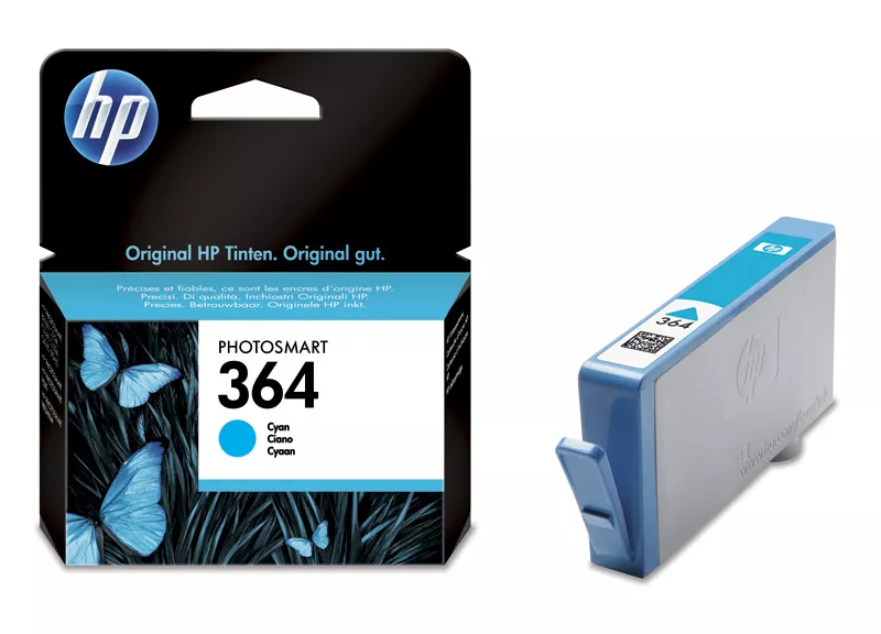 HP 364 CYAN CARTUCHO DE TINTA ORIGINAL CB318EE