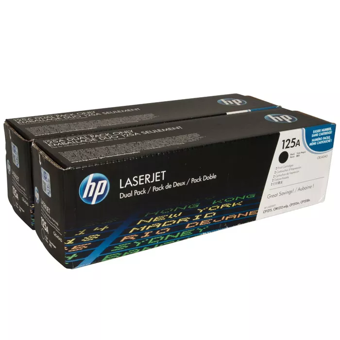 Toner HP LASERJET Negro  N&ordm;125A (PACK 2) Original