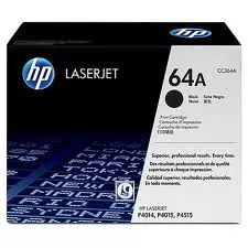 HP CC364A NEGRO CARTUCHO DE TONER ORIGINAL N&ordm;64A