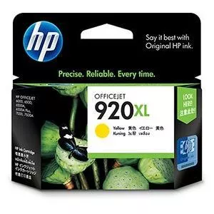 HP 920XL AMARILLO CARTUCHO DE TINTA ORIGINAL CD974AE