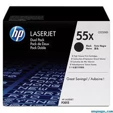 HP CE255X Negro Cartucho de Toner Original - 55X