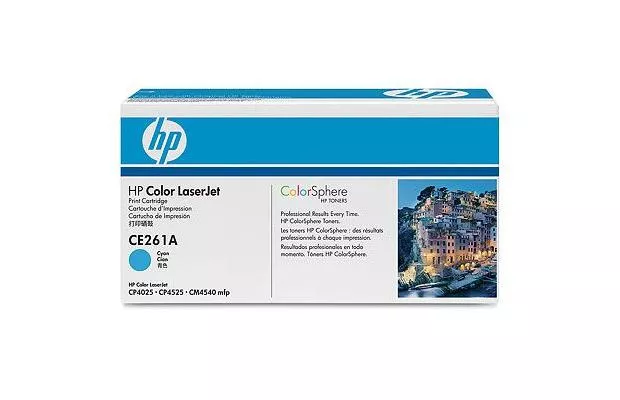 HP CE261A CYAN CARTUCHO DE TONER ORIGINAL N&ordm;648A