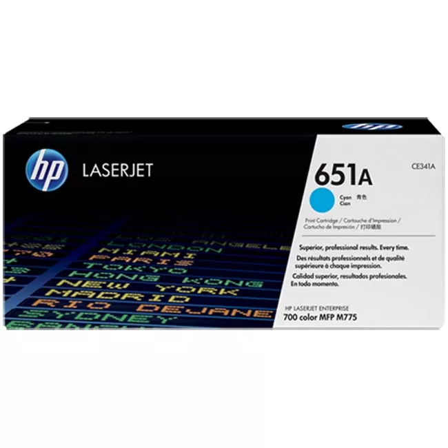 HP LASERJET INTERPRISE 700MFP/M775 TONER CIAN 651A