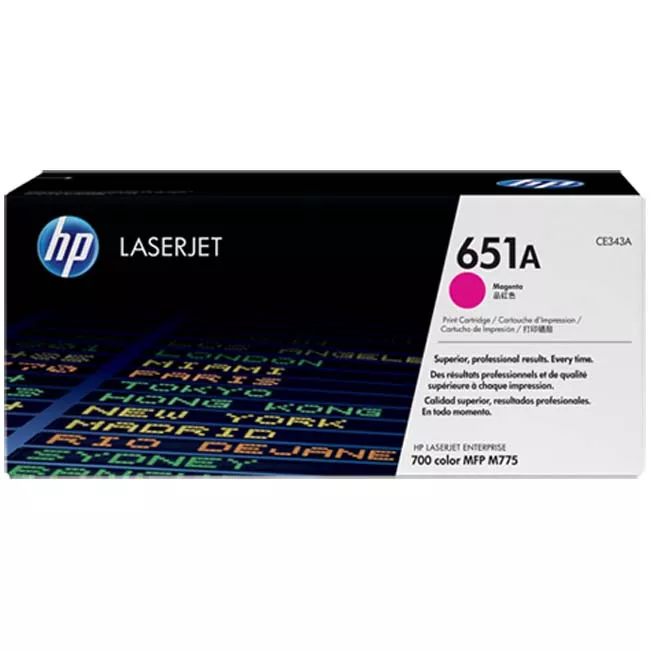 HP LASERJET INTERPRISE 700MFP/M775 TONER MAGENTA 651A