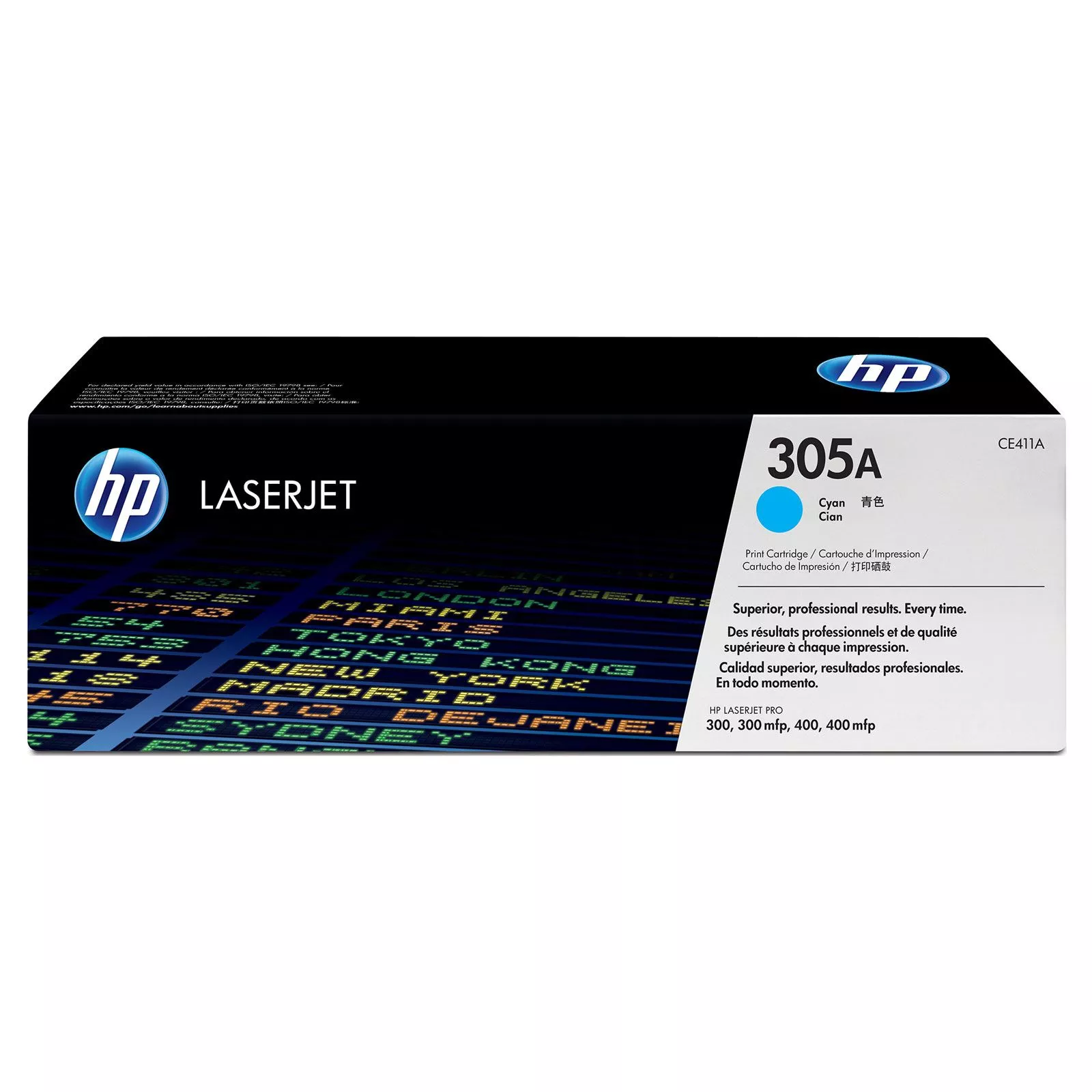 HP CE411A Cyan Cartucho de Toner Original - 305A