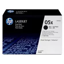 HP CE505X Negro Pack de 2 Cartuchos de Toner Originales - 05X