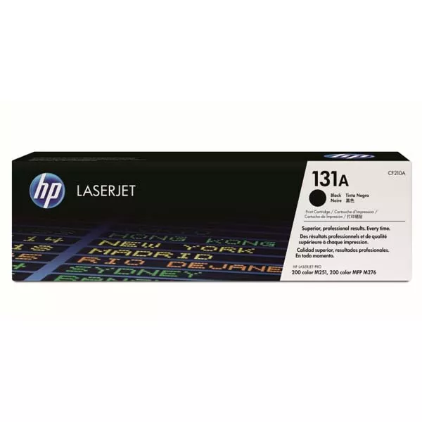 HP CF210A NEGRO CARTUCHO DE TONER ORIGINAL N&ordm;131A