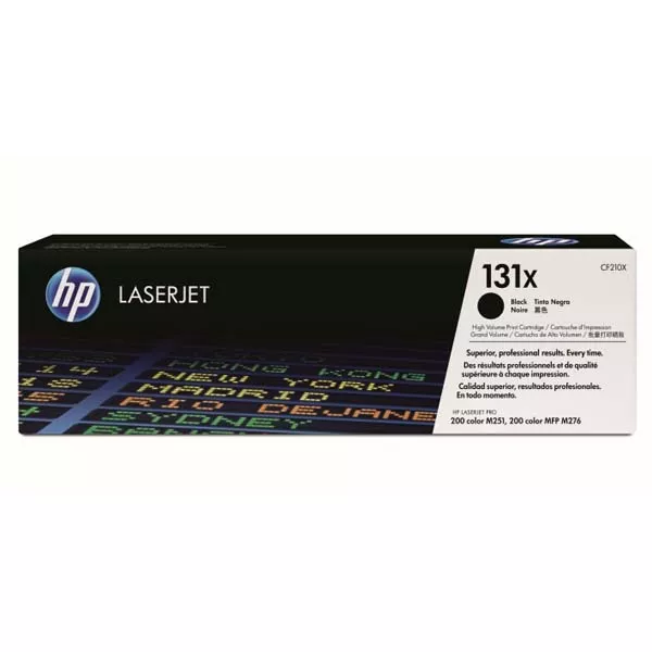 HP CF210X NEGRO CARTUCHO DE TONER ORIGINAL N&ordm;131X