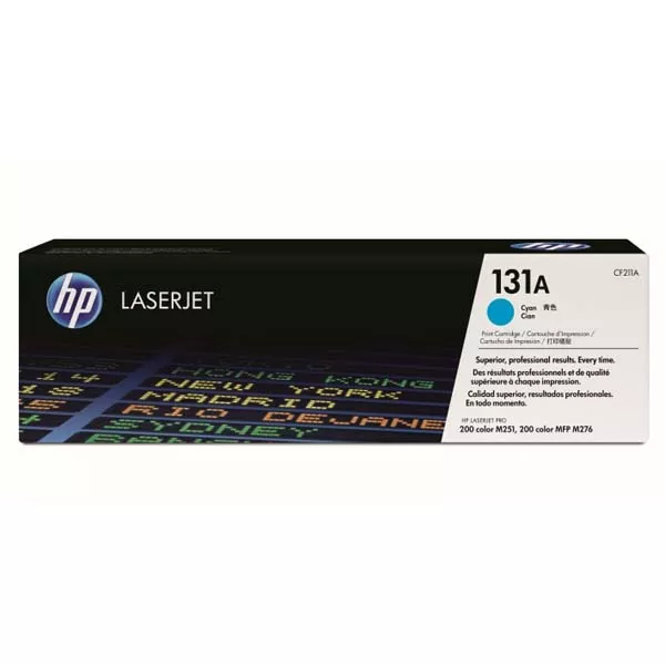 HP CF211A CYAN CARTUCHO DE TONER ORIGINAL N&ordm;131A