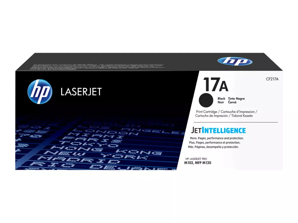 HP CF217A Negro Cartucho de Toner Original - 17A