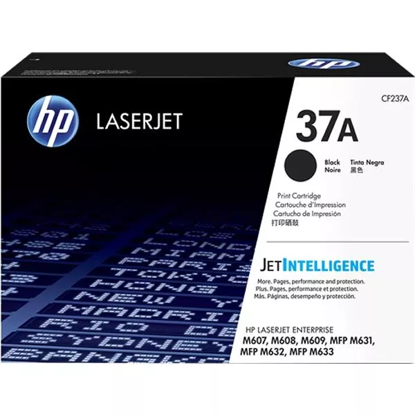 HP CF237A Negro Cartucho de Toner Original - 37A