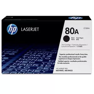 HP CF280A Negro Cartucho de Toner Original - 80A