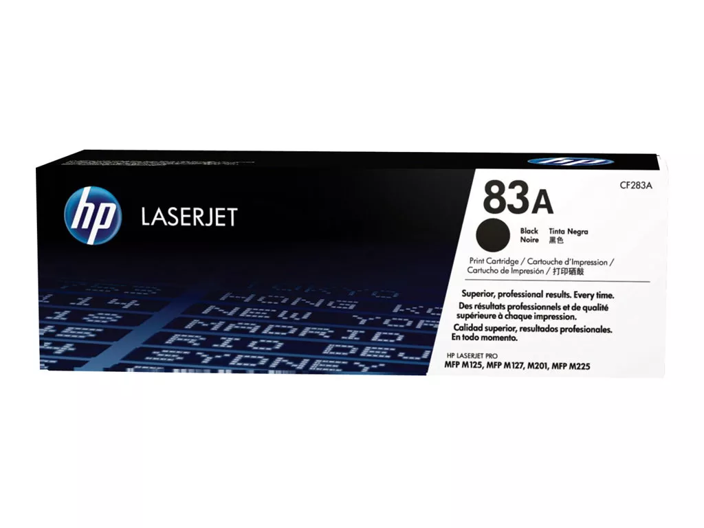 HP CF283A Negro Cartucho de Toner Original - 83A