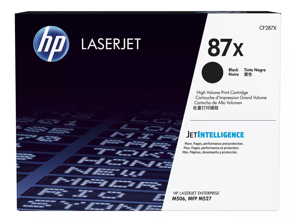 HP CF287X Negro Cartucho de Toner Original - 87X