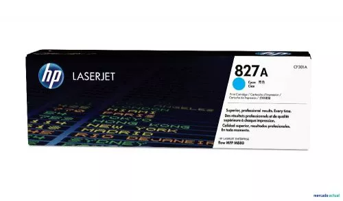 HP CF301A Cyan Cartucho de Toner Original - 827A