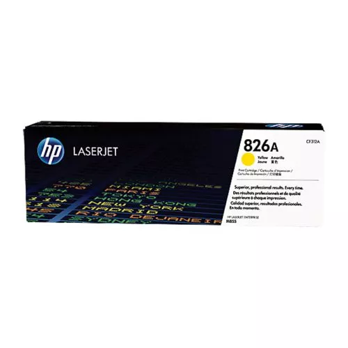 HP TONER LASER AMARILLO LASERJET ENTERPRISE/M855 N&ordm;826A