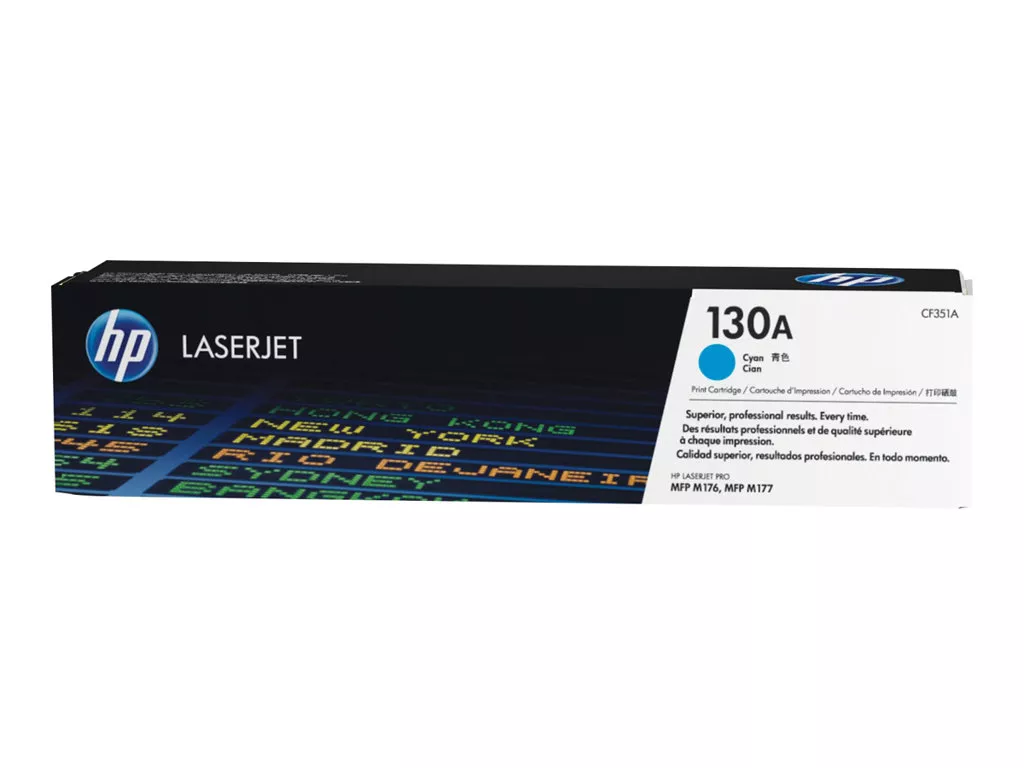 HP CF351A Cyan Cartucho de Toner Original - 130A