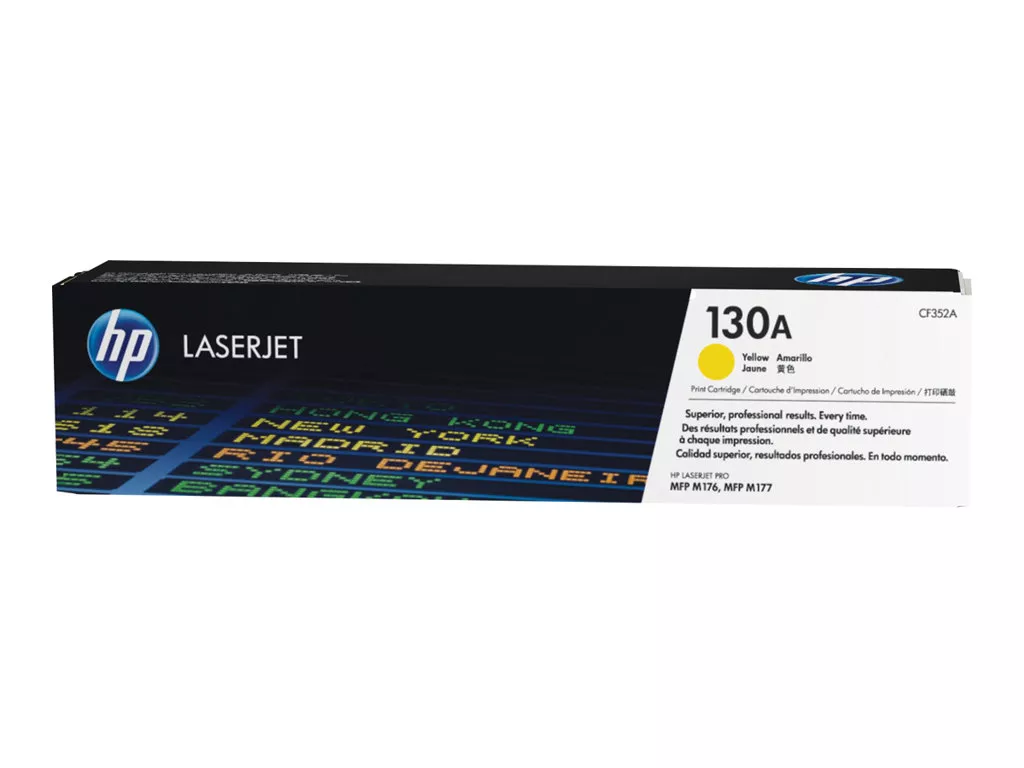 HP CF352A Amarillo Cartucho de Toner Original - 130A