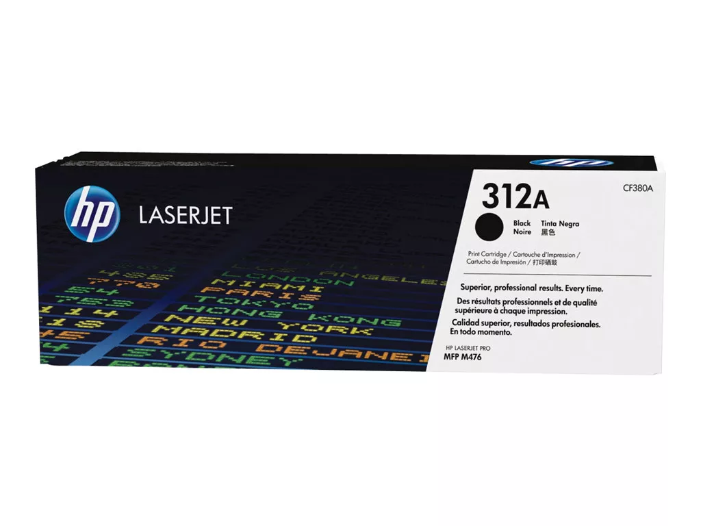 HP CF380A Negro Cartucho de Toner Original - 312A