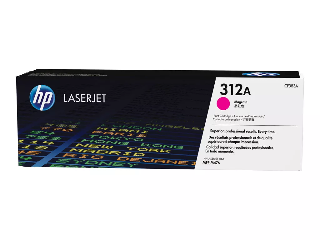HP CF383A Magenta Cartucho de Toner Original - 312A