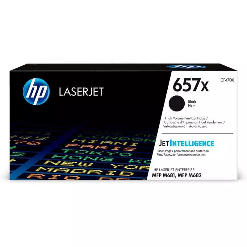 HP TONER NEGRO LASERJET ENTERPRISE MFP M681 - N&ordm; 657X