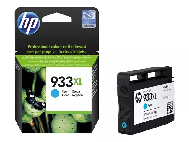 HP 933XL Cyan Cartucho de Tinta Original - CN054AE