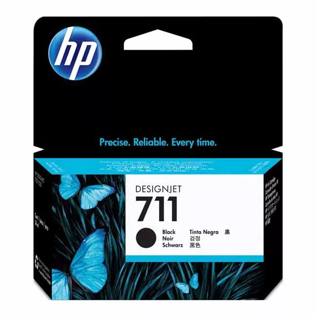 HP 711 Negro Cartucho de Tinta Original - CZ129A