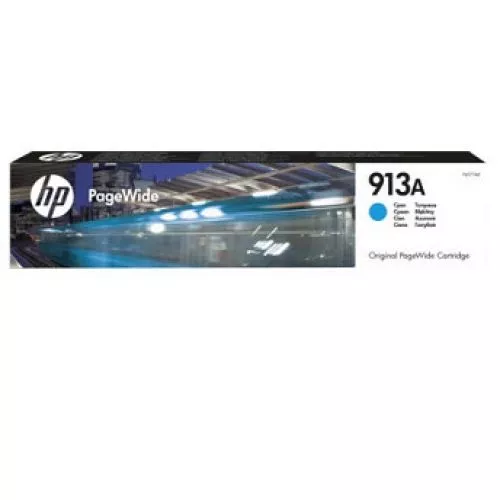 HP 913A Cyan Cartucho de Tinta Original - F6T77AE