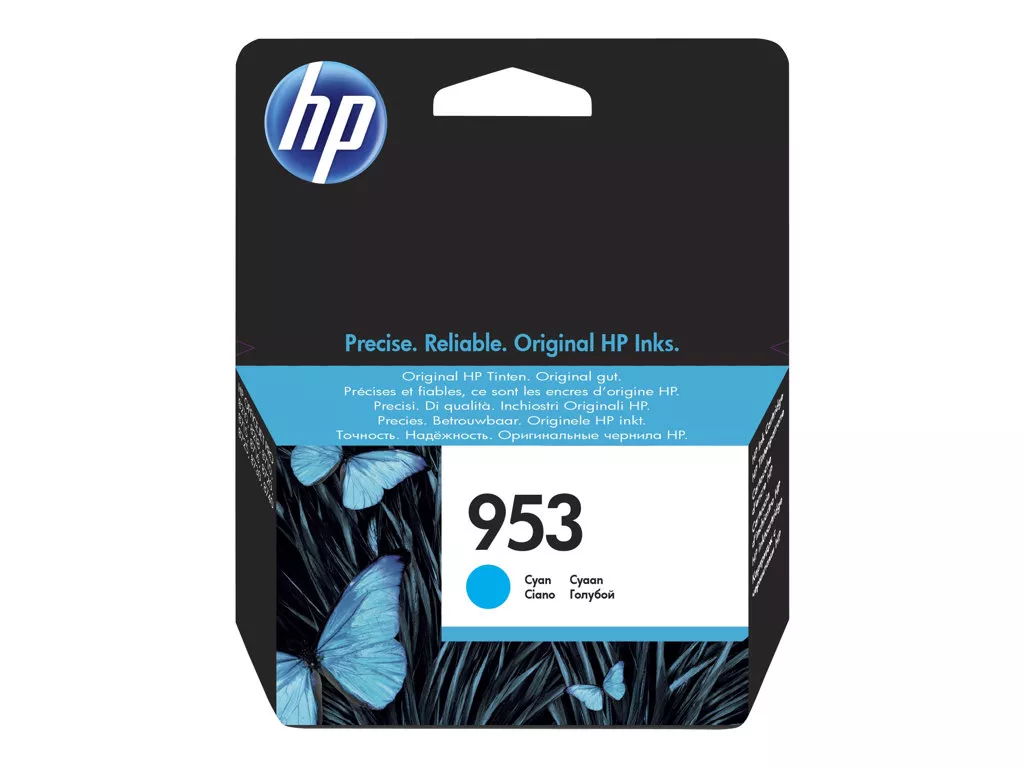 HP 953 Cyan Cartucho de Tinta Original - F6U12AE