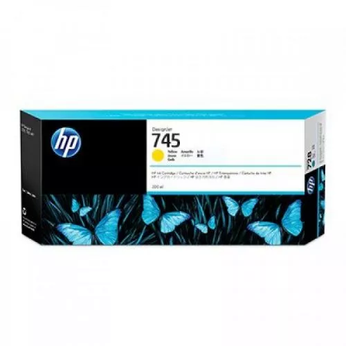 HP TINTA AMARILLO DESIGNJET 745 *ALTA CAPACIDAD*